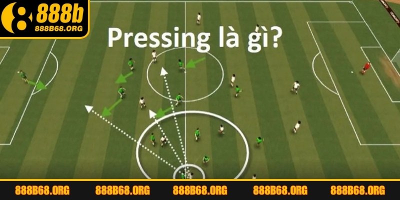 Chiến thuật pressing giúp các đội bóng giành lại bóng nhanh và kiểm soát thế trận