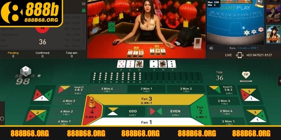 Tổng hợp chi tiết các cửa cược game bài Fantan